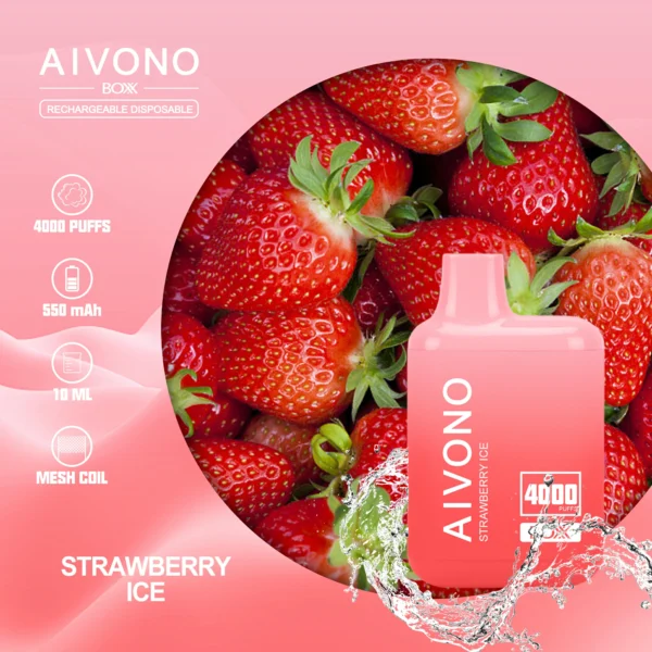 AIVONO AIM BOXX 4000 Puffs 0% 2% 5% Low Nicotine Rechargeable Disposable Vapes Pen Bulk Buy Wholesale - WINGVAPE - 5