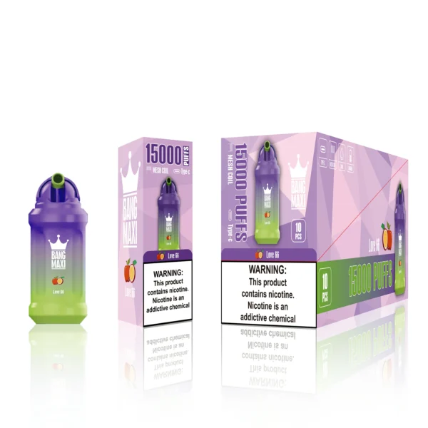 AIVONO BANG MAXI 15000 Puffs 0% 2% 3% 5% Low Nicotine Rechargeable Disposable Vapes Pen Bulk Buy Wholesale - WINGVAPE - 8