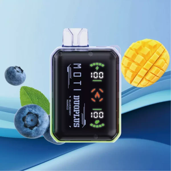 MOTI Duoplus 25000 Puffs Dual Mesh Smart Max Screen 3% Low Nicotine Rechargeable Disposable Vapes Pen Bulk Buy Wholesale - WINGVAPE - 8