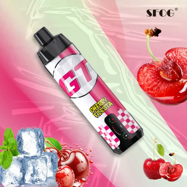 SFOG GT BAR 15000 Puffs SHISHA Smart Display 0.5% Stylo à vape jetable rechargeable à faible teneur en nicotine en vrac Acheter en gros - WINGVAPE - 8