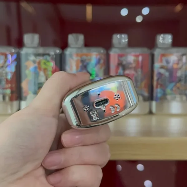 VAPME Crystal 20000 Puffs Double Flavor Digital Screen 2% Перезаряджувана одноразова ручка для вейпів з низьким вмістом нікотину Купуйте оптом - WINGVAPE - 7