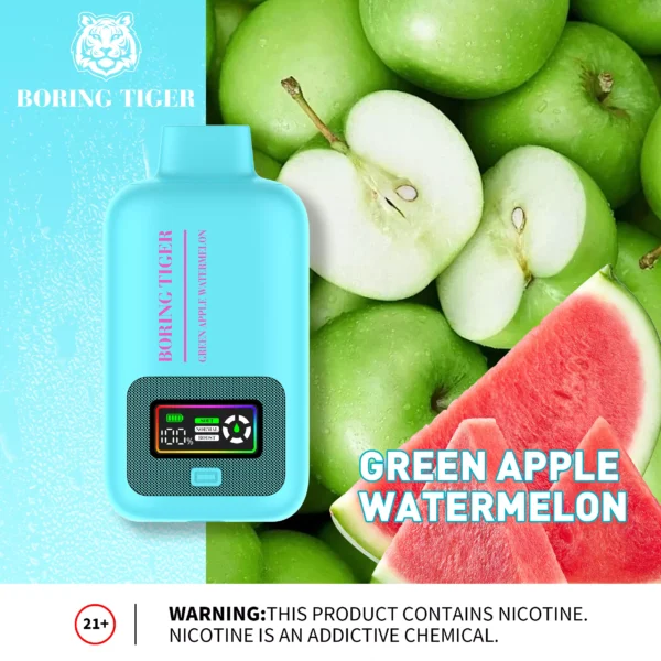 VASY Boring Tiger 25000 Puffs Schermo digitale 4 Mesh Coil 50mg Penna per vaporizzatori usa e getta ricaricabile a basso contenuto di nicotina Bulk Acquista all'ingrosso - WINGVAPE - 17